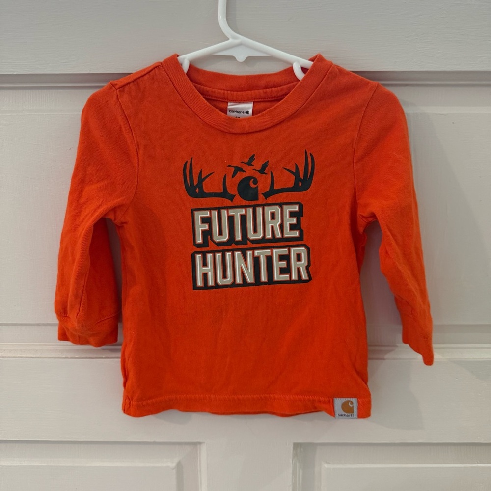 Carhartt Bright Orange Toddler Tee